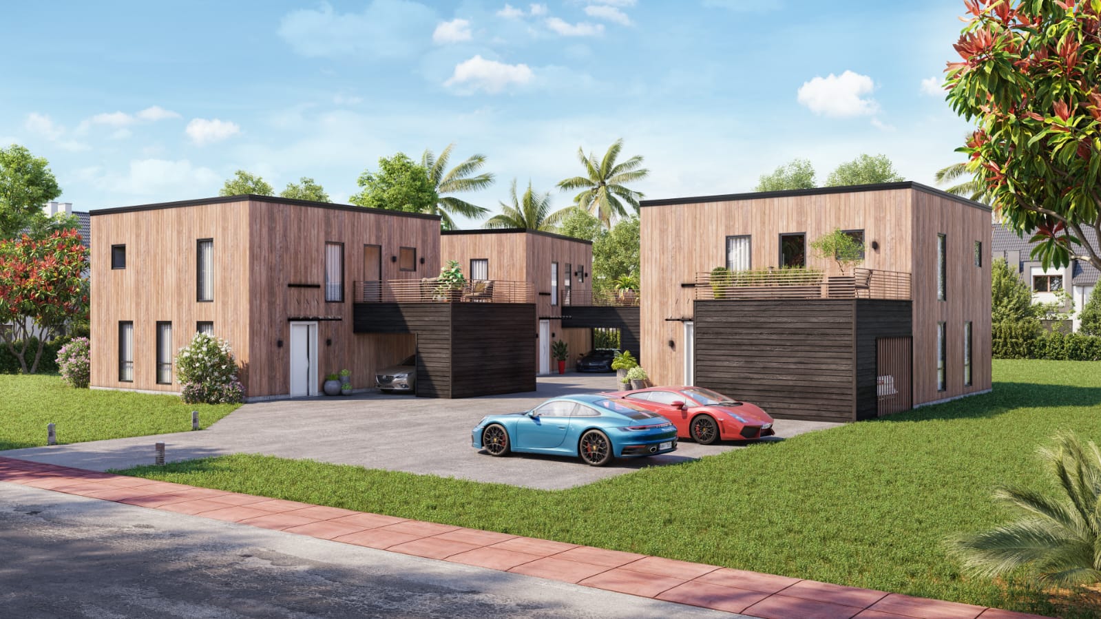 3D exterior rendering