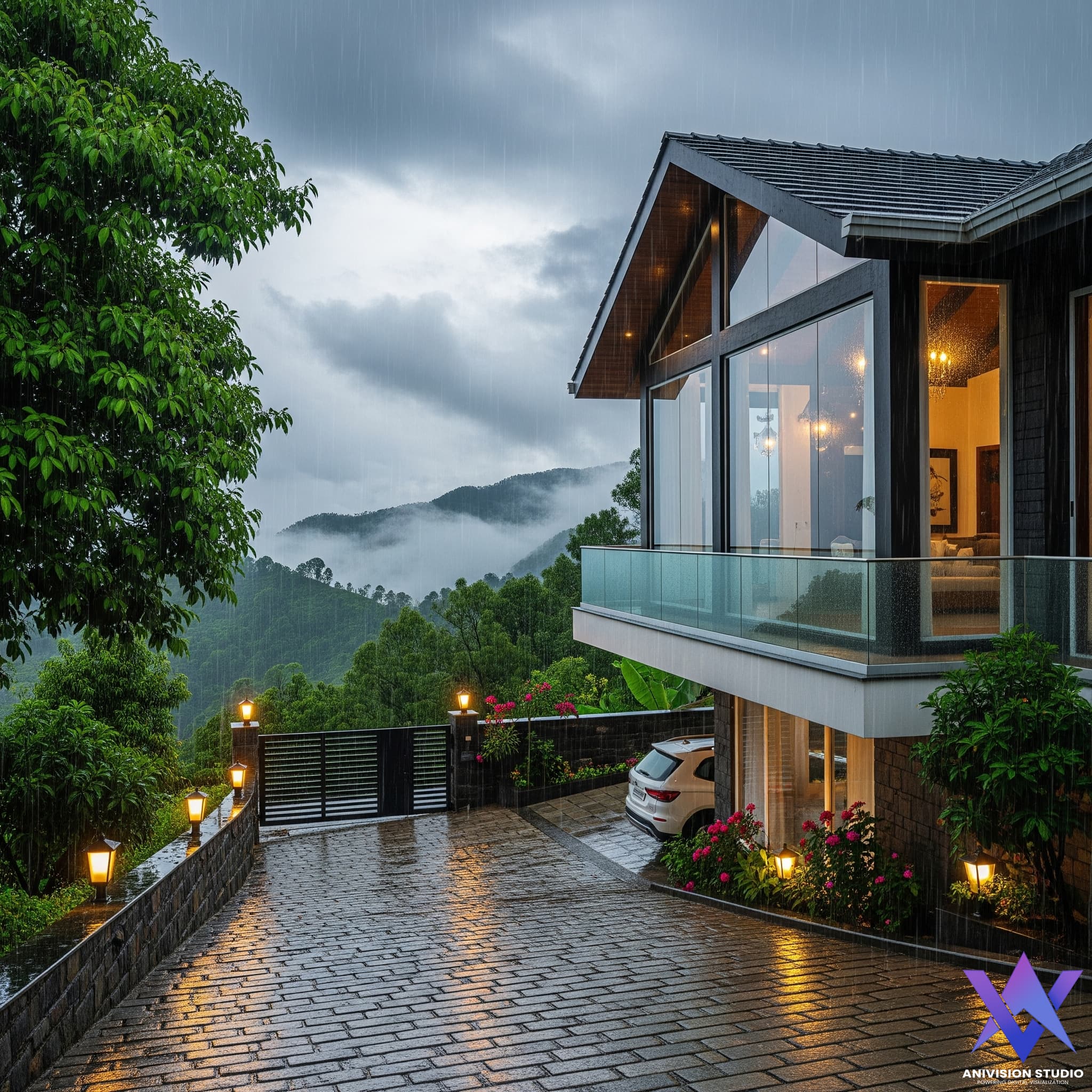 3D interior rendering