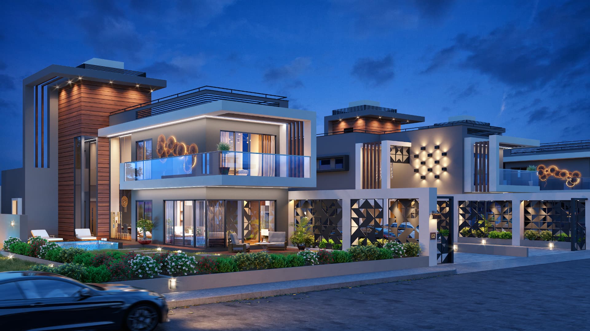 3D architectural rendering