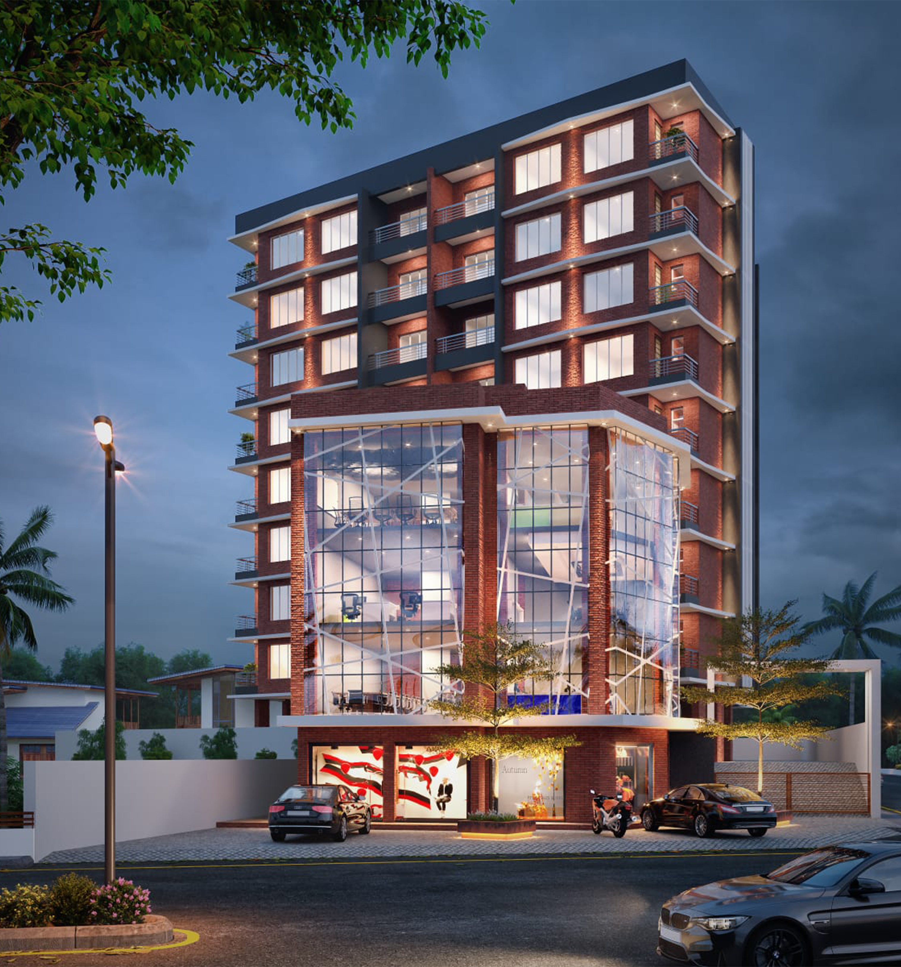 3D exterior rendering